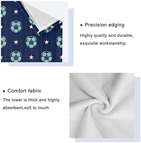 DOMIKING Extra Large Towel Set of 3 Pure Cotton Bath Hand Washcloths