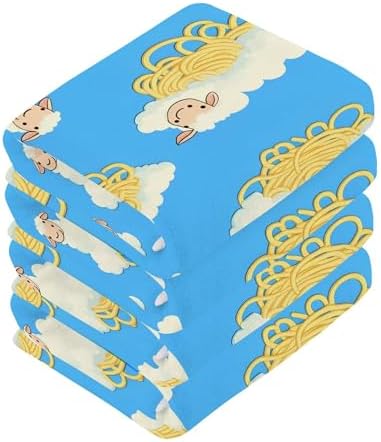 Cartoon Sheep Washcloth Set - Fast Drying Durable