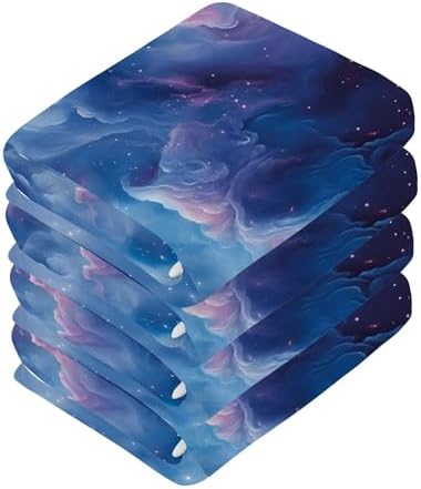 Vibrant Nebulae Washcloth Set