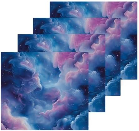 Vibrant Nebulae Washcloth Set