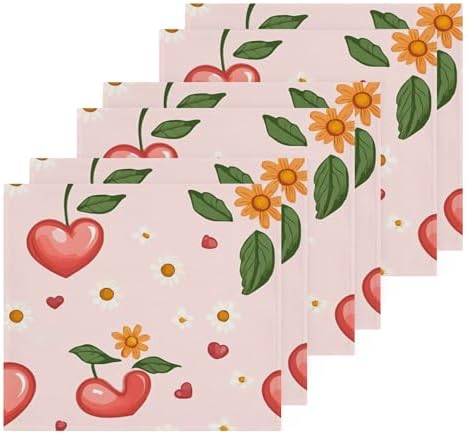 Xigua Cute Flower Washcloth Set - 2-12 X 12 Inch