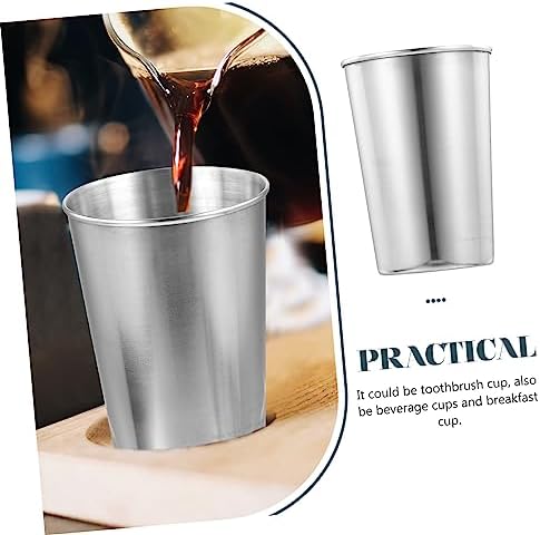 Stainless Steel Tumbler Silver Travel-friendly