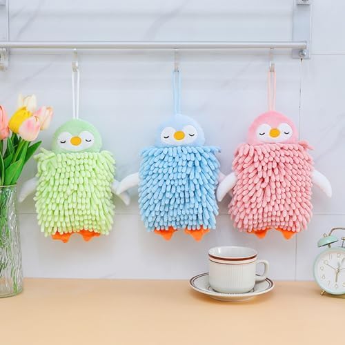 Soft Microfiber Cartoon Hand Towel