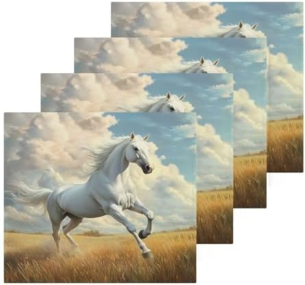 Xigua Horse Galloping Washcloth Set