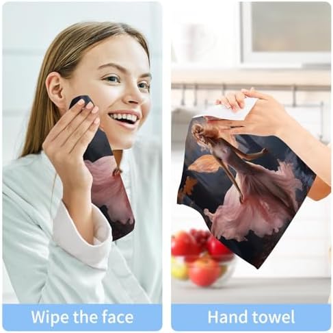 Perfect 2P Soft Reusable Felted Washcloth