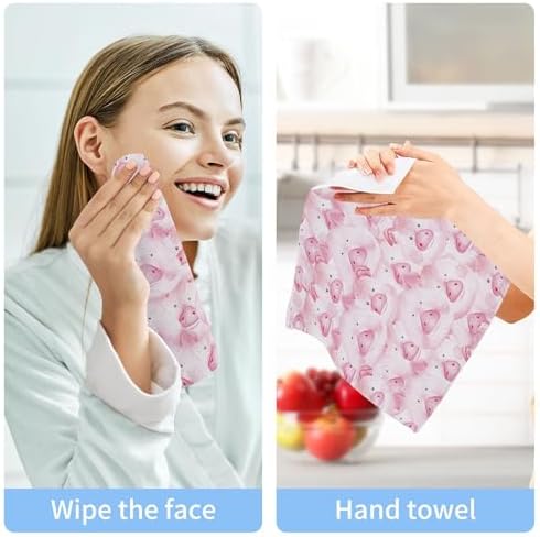 Fast Drying Pigs Washcloth Set