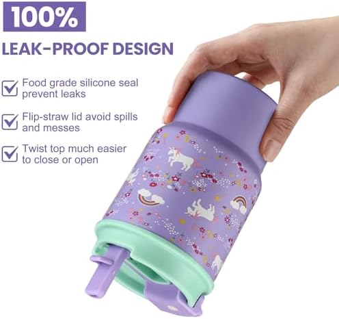 135oz Kids Insulated Tumbler with Straw 2 Pack