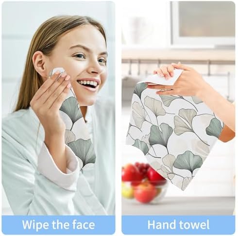 Xigua Ginkgo Washcloth Set