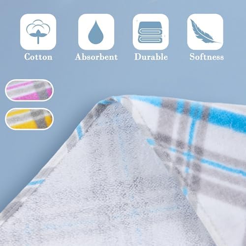 Flirty Plaid Hand Towels 6PC 15x25