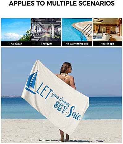 Stunning 3-Piece Bath Towels Set for Beaches Beyond