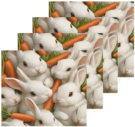 Luxurious Rabbit Washcloth Set for Babies and Kids