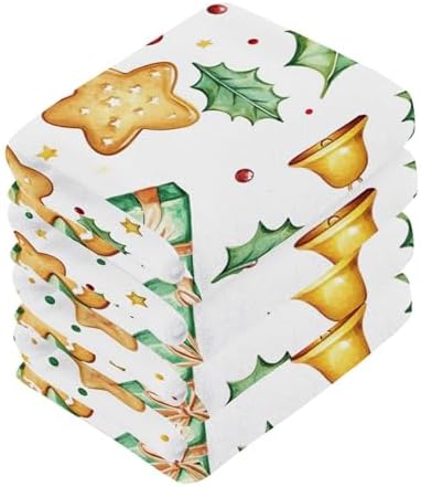 Xigua Christmas Washcloth Trio