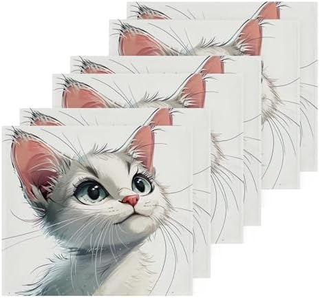 Say hello to our soft absorbent washcloths designed especially for felines
