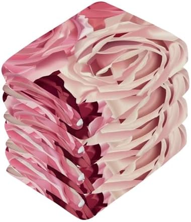 High-Quality Rose Washcloth Reusable 12x12 Towels for Baby Travel