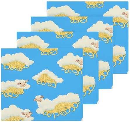 Cartoon Sheep Washcloth Set - Fast Drying Durable