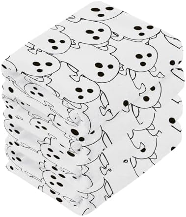 Halloween Ghost Washcloths 2 Pack