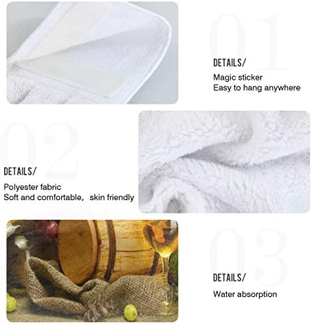 Thermal Wine Glass Hanging Towels Set of 2