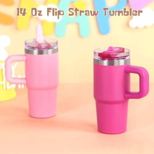 Perfect for Kids 14 oz Double-Insulated Leak-Proof Flip-Top