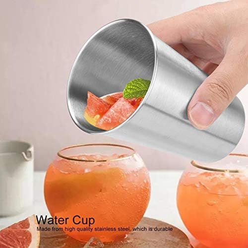 Sturdy 500ml Stainless Steel Juice Cup for Hot Cold Drinks
