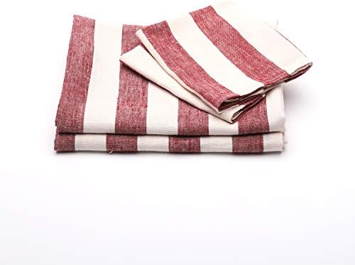 LinenMe 0874601 Set Philippe Cherry 2 Big 2 Hand Towels