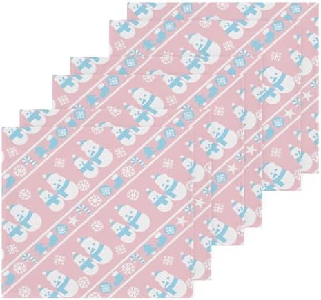 Xigua Christmas Snowman Washcloth Set