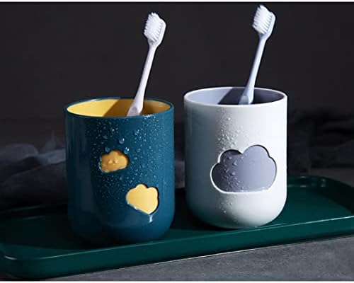 Cndiyald Dark Green Bathroom Paper Cups Tumbler
