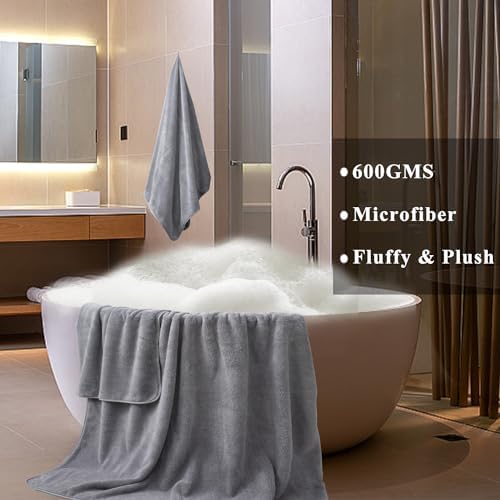 SOFT STURDY OVERSIZE BATH TOWEL SET