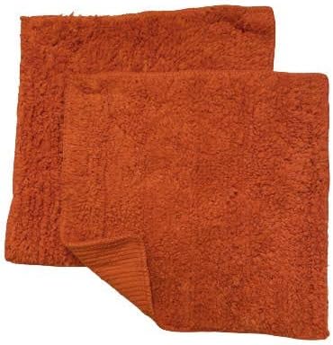 We Carrot for You Orange Shaggies 10x10 Washcloth 2 Pack