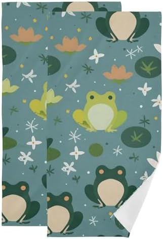 Cute Frogs Ultra-Soft Bath Towels