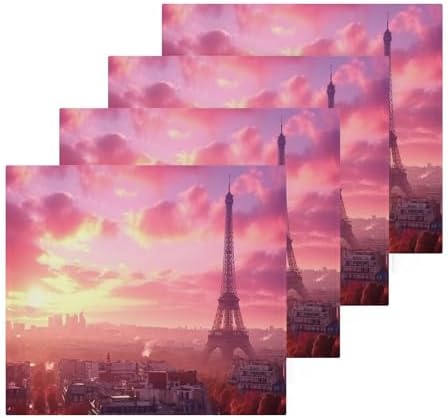 Eiffel Tower Washcloths 2 Pack