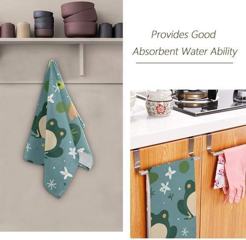 Cute Frogs Ultra-Soft Bath Towels