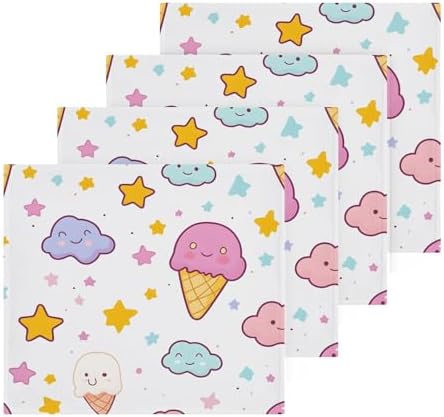 New Xigua Ice Cream Washcloth Set 2-12Pack