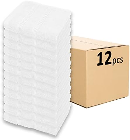 Kaufman Premium Washcloth Set of 12 13x13 Inches