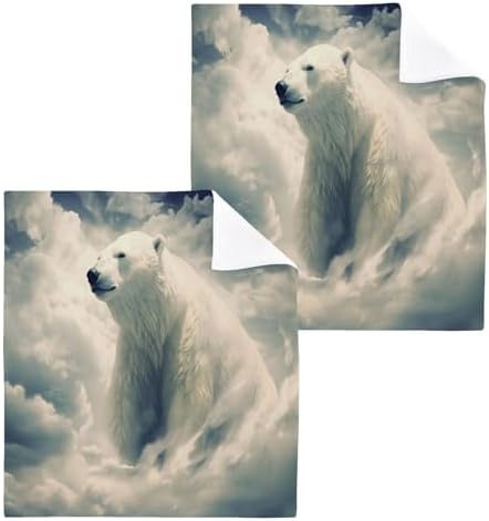 YettasbinPolar Bear Washcloth Set