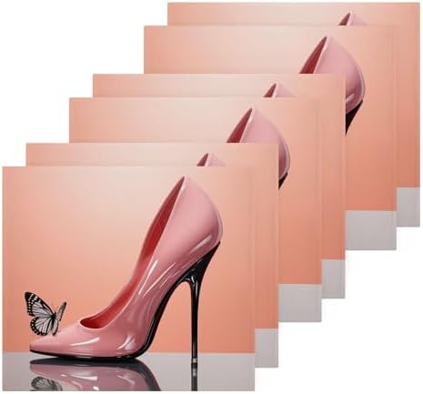 FJDENG 2-Piece High Heel Washcloths for Bathroom Gym More