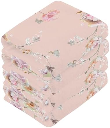 Xigua Beautiful Floral Washcloth Set