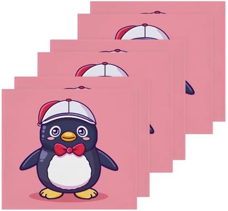 Soft Absorbent Penguin Washcloth Set for Babies and Adults