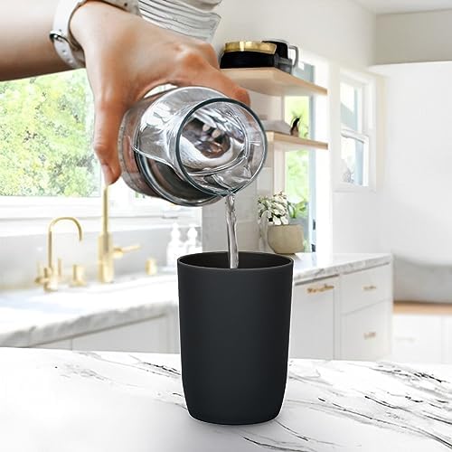 Topsky 4 Piece Bathroom Tumbler Set for Home Use