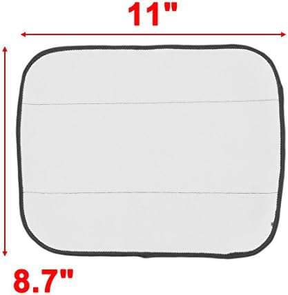 Microfiber Washcloth Set - White Gray