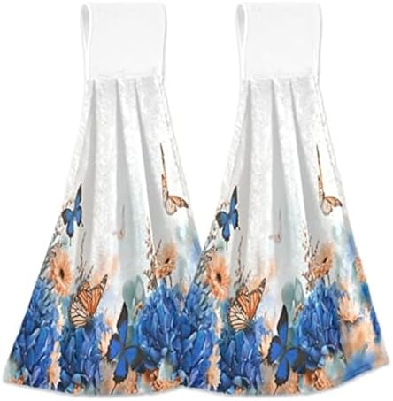 Our Little Farm Butterflies Hand Towels