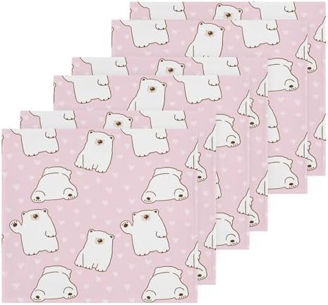 Perfect Multi-Purpose Cartoon Bear Washcloths Face Hand Body Multi-Pack