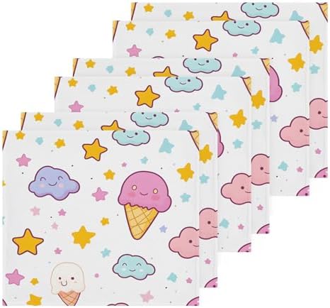 New Xigua Ice Cream Washcloth Set 2-12Pack