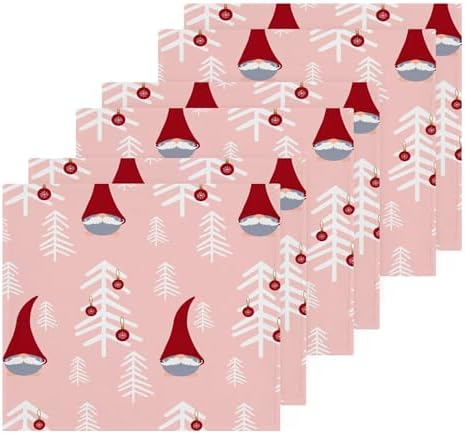 Xigua Christmas Gnomes Washcloths - Cheerful Durable