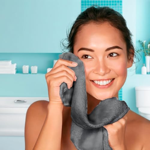 White Classic 24 Pack Cotton Washcloths for Body and Face