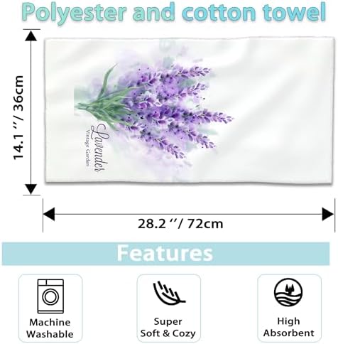 2-Pack Decorative Microfiber Hand Towels