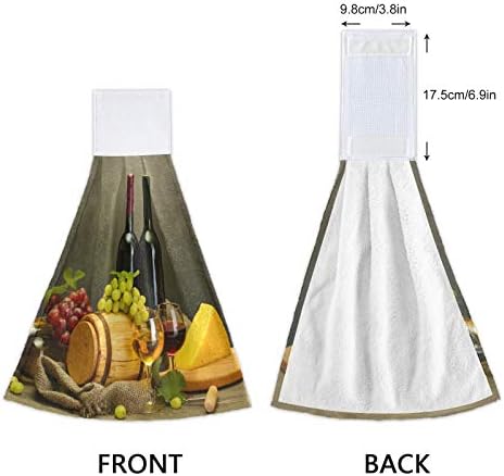 Thermal Wine Glass Hanging Towels Set of 2