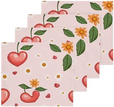 Xigua Cute Flower Washcloth Set - 2-12 X 12 Inch