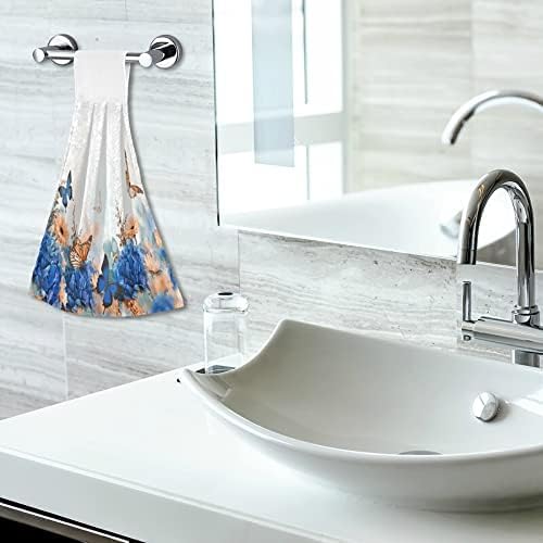 Our Little Farm Butterflies Hand Towels