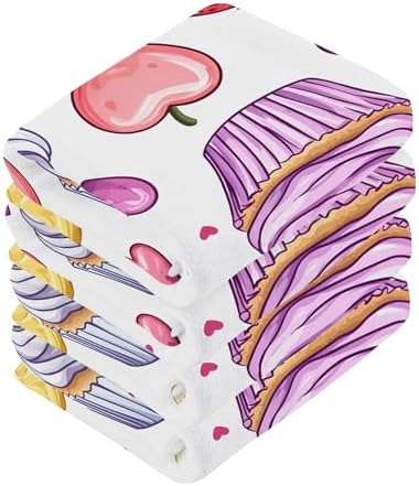 Xi gnr8 Cute Cupcakes Washcloth Set