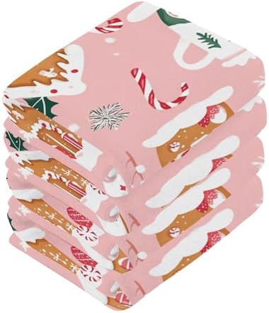 Cute Christmas Washcloths Set